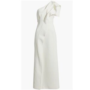 Acler Daneway One Shoulder Ruffle Dress